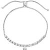 GM INDUSTRIE ITALIANE Srl ATELIER FRATTINA 78 BRACCIALE SEMI TENNIS ARGENTO