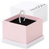 PANDORA Timeless Anello Eternity in argento Sterling con zirconia cubica trasparente, 48