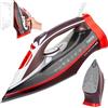 teesa SLIDE PRECISION 3000 Ferro da Stiro a Vapore W, Rosso-Bianco Grigio