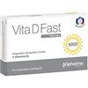 Dicofarm Vita D Fast 1000 Flash Tabs Integratore Alimentare a Base di Vitamina D3 30 Compresse Sublinguali