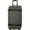 American Tourister Urban Track, Borsa da viaggio con 2 rotelle, 68 cm, 84 L, Verde (Dark Khaki)