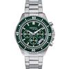 Breil, Collezione Trial, Orologio Uomo, Cronografo in Acciaio Satinato, Lunetta con Disco in Alluminio, Quadrante con Finitura Matt, Indici e Sfere Luminous, Chiusura Diver con Pulsanti, Cassa 44 mm