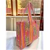Fatto a mano Borsa da donna in cotone trapuntato borsa shopping a tracolla in cotone fatta...
