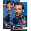 Men Perfect Gel anti-grigio tinta 70 marrone scuro (2 x 80 ml), colore per capelli da uomo dissolve i capelli grigi, tinta anti-grigia per un risultato naturale