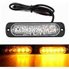 TOTMOX 1/2/4/6/8pcs LED stroboscopica lampeggiante fari per camion camion trattore Forkilft, emergenza pericolo di avvertimento lampade di ricambio, giallo