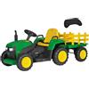 Peg Perego Trattore Elettrico con Rimorchio John Deer Farm Power Peg
