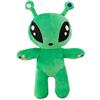 JULAN 34cm Verde AFTONSPARV Alien Peluche Morbido AFTONSPARV Alien Animale Morbido Peluche Bambole Peluches Peluche Figura Cuscino per FAN Collezione Halloween & Natale, Regalo di Compleanno