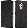 KOUYI Cover per Huawei Mate 10 PRO, Custodia Portafoglio,Cover Libro,Pelle Flip/Folio Case con [Funzione di Supporto] [3-Scheda Slot] [Magnetica] Antiurto (Nero)