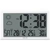 Explore Scientific Orologio EXPLORE SCIENTIFIC da parete radiocontrollato RDC8001 BIANCO