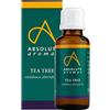 Absolute Aromas Olio Essenziale di Tea Tree 30 ml - Puro, Naturale, Non Diluto, Cruelty Free e Vegano - Per Aromaterapia, Diffusori e Cura di Viso, Capelli, Pelle e Unghie