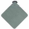 Jollein 534-514-68056 - Asciugamano con cappuccio in spugna Croco, Jungle Jambo, 75 x 75 cm, colore: Verde