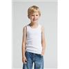 Intimissimi Canotta Bambino A Costine In Cotone Superior Bianco