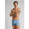 Intimissimi Boxer In Soft Silk Azzurro