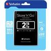 VERBATIM STORE'N GO HDD ESTERNO 2.000GB USB 3.0 2.5" BLACK