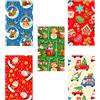 Kartos 5 fogli carta regalo di Natale assortiti 100x140cm