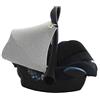JYOKO KIDS Cappuccio compatibile con Maxi Cosi Cabriofix (STONE GREY)