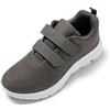 JOMIX Scarpe con Strappo Uomo Sneakers Casual Sportive da Ginnastica Scarpe da Corsa Tennis Fitness Camminata Passeggio SU8720-4 (Grigio, 45)