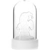 DecoKing Ilum Santa - Decorazione a LED a cupola di vetro, decorazione natalizia