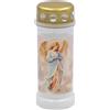 Bolsius - Grave light nr 6 + lid - Angelo - 70H - esterno - candele commemorative - contiene cera vegetale naturale - senza olio di palma