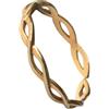Positiva Jewelry Anello Infinity da donna - Anello regolabile in acciaio inox color oro con simbolo dell'infinito, anello minimalista ed elegante, impermeabile e ipoallergenico, con confezione regalo, gioielli da