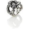 Giovanni Raspini / Animalier / anello Coccodrillo / argento - 9260