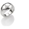 Giovanni Raspini / Rock / anello Super Bowl grande / argento - 10689