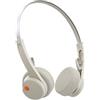MONDO Freestyle On-Ear Cuffie , Bluetooth 5.3, ENC, Driver da 36 mm, Stile Retro anni '80, Greige