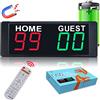 YZ LED Portatile elettronico tabellone Calcio, Tavolo da Tennis contatore, tabellone Tennis, tabellone Digitale, Cornhole tabellone, per la pallavolo, Basket, Badminton Indoor Outdoor(Rosso & Verde)