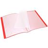 WAYTEX 931402 - Proteggi documenti A4 40 Viste, 20 buste in polipropilene, colore: Rosso