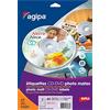 APLI 118936 tasca di 40 etichette CD/DVD fotografica opaca A4 117,5 x 18 mm Diametro