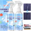 Ourdort Spray antipiega vestiti, Spray antistatico per vestiti, Rimuove Rapidamente le Pieghe, Riduce L'elettricità Statica, per stirare senza ferro, Adatto a Una Varietà di Tessuti, 120ml
