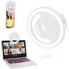 OSDUE Selfie Luce ad Anello, Ricaricabile Luce Dell'Anello Selfie con 36 LED, Luce per Selfies Dimmerabile, per Telefono/Youtube/Tiktok (White-36LED)