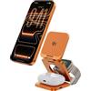 LULULOOK Caricatore wireless Qi2.2 di 25W Stazione di carica magnetica 3 in 1 per iPhone 17/16/15/14/13/12,Apple Watch,AirPods,supporto pieghevole di carica rapida in alluminio con adattatore GaN 45W