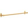 Franklin Brass Calloway CLWY26-SG - Portasciugamani da 45,7 cm con estensione da 15,2 cm per bagno, barra portasciugamani in oro satinato per bagno, montaggio a parete, asta porta asciugamani