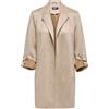 ONLY Onljoline Faux Suede Coat Life CC Otw, Visone Argenteo, L Donna