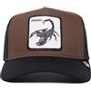 Goorin Bros. Trucker V2 Deadly Scorpion Caffèe/Nero, marrone/nero, Taglia unica