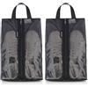 Prezon Borsa per Scarpe da Viaggio, in rete TPU impermeabile, robusta chiusura lampo YKK, resistente allo sporco, organizer per scarpe con cerniera per il viaggio o la conservazione a casa
