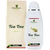 Erbecedario Shampoo Naturale Tea Tree Erbecedario, Coadiuvante Per La Prevenzione Dei Pidocchi, Per Prurito Cuoio Capelluto, 1 Flacone Da 250 ml