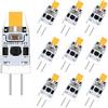 tkhetiana 12V G4 LED lampada a caldo 3000K, G4 LED lampada a sospensione 2W LED lampada a sospensione, batteria alogena g4, AC/DC 12-24V, 10er-Pack