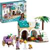LEGO Disney Wish Asha nella Città di Rosas, Set dal Film Wish con Mini Bambolina di Asha e le Figure di Star e Valentino la Capra Giocattolo, Giochi per Bambine e Bambini da 6 Anni, Idea Regalo 43223