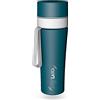 Laica myLAICA Borraccia Filtrante Acqua - 1 Filtro FAST DISK, 0,55L, Verde | Filtrazione istantanea, riduce il cloro, mantiene i sali minerali, chiusura ermetica, acciaio inossidabile, Made in Italy
