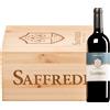 Fattoria Le Pupille | Toscana Saffredi Rosso Toscana IGT 2023 6 bottiglie in cassetta di legno 4,5 l