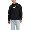 Levi's Relaxed Graphic Sweatshirt, Felpa con cappuccio Uomo, Holiday Poster Hoodie Caviar, S
