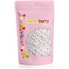 Honeyberry Zuccherini Decorativi per Dolci Naturali e Commestibili, 200g - Codette di Zucchero Colorate Perfette per Decorare Torte, Biscotti e Dessert - Prodotto nell'UE - (Fiocchi di Neve Bianchi)