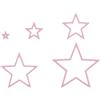 Vaessen Creative Fustelleda Taglio Stelle a 10,9 x 11,5 cm - 5 Multi Frame Dies - Fustelle per Carta, Natale, Scrapbooking, Journaling, Lavoretti Creativi e DIY
