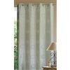 Cortina Casa HomeMaison HM69539884 Imbottito Cuscino Grandi Fili Rotondi e Argento - 140 x 240 cm-White