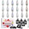 AIMEILI Occhio di Gatto Gel Smalto 6 Colori Cat Eye Gel Polish Set Smalto Semipermanente Unghie Soak Off Smalti per Unghie Nail Art 5ml Kit 6-102