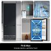 LG GBBSJ21DPY Frigorifero combinato Fit&Max 60cm, Classe D, 375L, AI Inverter, Prime Silver