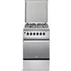De'Longhi DL554EX2 cucina Elettrico Gas Acciaio inox