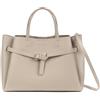 Emanuela Biffoli Borsa Tote con Fibbia Beige